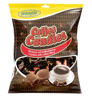 Woogie Cukierki Kawowe z Nadzieniem Kawowym 150 g - Inne słodycze - miniaturka - grafika 1
