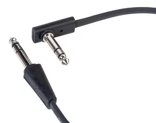RockBoard Flat TRS 40S BK 40cm kabel jack stereo prosty kąt czarny - Kable - miniaturka - grafika 4