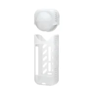 Akcesoria do kamer sportowych - Sunnylife Silikonowa Obudowa + Osłona obiektywu do Insta360 X4 (biała) - miniaturka - grafika 1