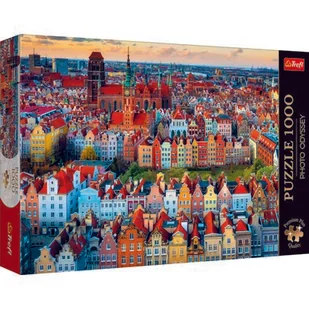 Puzzle 1000 elementów Premium Plus Quality Widok na Gdańsk, Polska - Puzzle - miniaturka - grafika 1