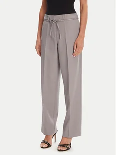 ONLY Spodnie materiałowe Marine 15338350 Szary Straight Fit - Spodnie damskie - miniaturka - grafika 1