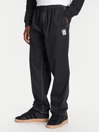 Spodnie sportowe męskie - adidas Spodnie dresowe Wabash JP4489 Czarny Loose Fit - miniaturka - grafika 1