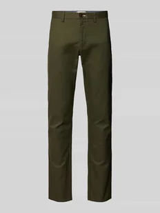 Chinosy o kroju slim fit z bocznymi, wpuszczanymi kieszeniami - Spodnie męskie - miniaturka - grafika 1