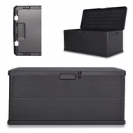 Skrzynie ogrodowe - Skrzynia ogrodowa Alpha 340l grafit CORCIANO - miniaturka - grafika 1