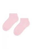 Skarpetki dla dzieci - Gładkie bawełniane skarpetki stopki dziecięce Art. 004 - miniaturka - grafika 1