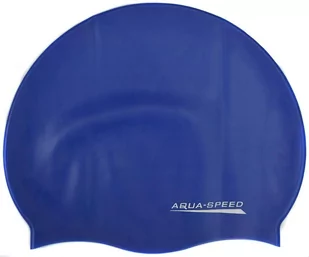 Aqua Speed Czepek pływacki, Mono, granatowy - Pływanie - miniaturka - grafika 1