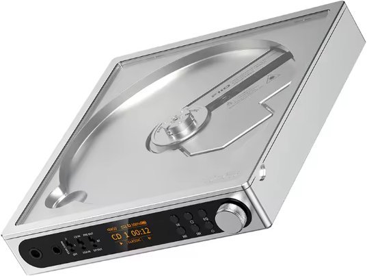 FiiO DM15 R2R silver - Przenośny Odtwarzacz CD 24bit R2R z Bluetooth