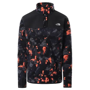 The North Face Printed Tka Glacier Popper Button Fleece > 0A5IZN2A71 - Bluzy sportowe damskie - miniaturka - grafika 1