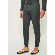 Piżamy męskie - BOSS BLACK Spodnie od piżamy Waffle | Regular Fit - miniaturka - grafika 1