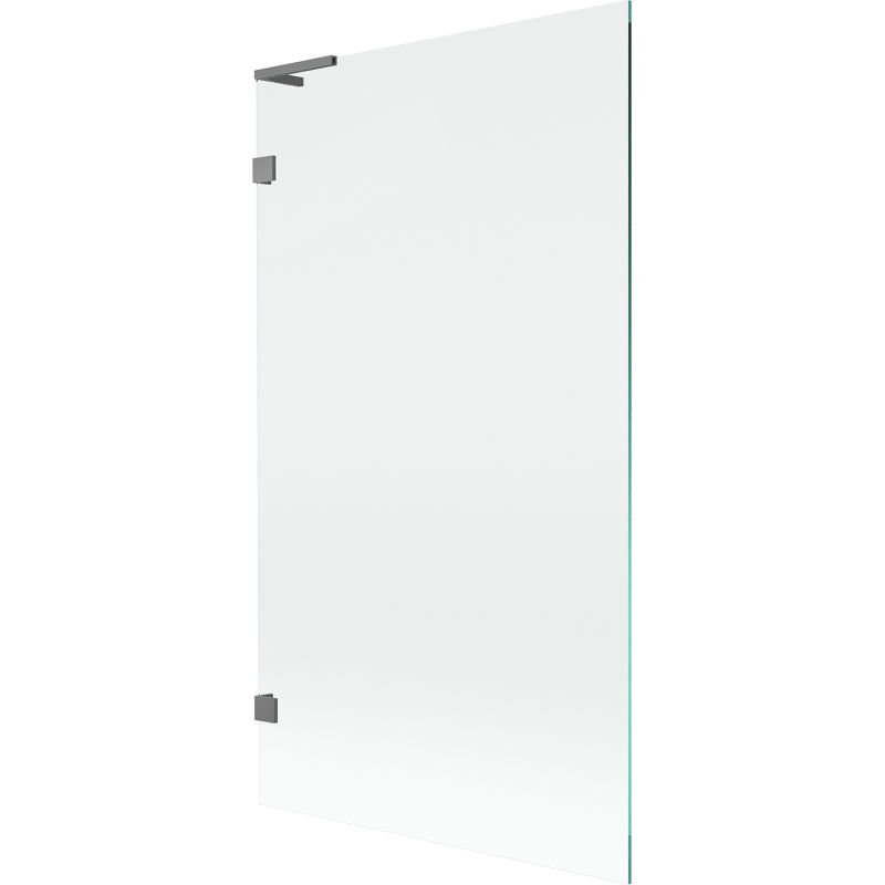 Mexen Lunar L parawan nawannowy 1-skrzydłowy 100 x 150 cm, transparent, gun metal - 897L-100-000-95-00