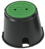 Inne akcesoria do nawadniania - Skrzynka zaworowa okrągła z przykrywą na zacisk (VBA02673) - miniaturka - grafika 1