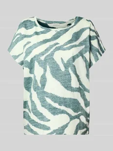 T-shirt o luźnym kroju z czystej bawełny - Koszulki i topy damskie - miniaturka - grafika 1