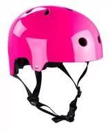 Kaski rowerowe - SFR Essentials kask skate Gloss Fluo Pink - miniaturka - grafika 1