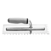 Narzędzia murarskie - Paca zębata seria 31 ze stali nierdzewnej 28 x 10 cm ząb "tiger" rączka 2K Hardy - miniaturka - grafika 1