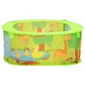 Suche baseny - vidaXL Suchy basen z 50 piłeczkami dla dzieci, 75x75x32 cm - miniaturka - grafika 1