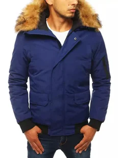 Kurtka męska zimowa granatowa Dstreet TX3943-XXL - Kurtki męskie - miniaturka - grafika 1