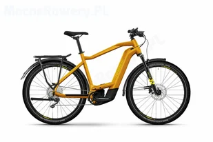 Haibike TREKKING 8 HIGH 2024 metal lava/yellow - gloss 27,5 cala - Rowery elektryczne - miniaturka - grafika 1