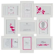 Ramki na zdjęcia - Atmosphera Créateur dintérieur Ramka 9 zdjęć ROMANCE zdjęcia multirama 50x50x2CM biały B00VTPIGMO - miniaturka - grafika 1