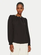 Bluzki damskie - Rinascimento Bluzka CFC0019769002 Czarny Regular Fit - miniaturka - grafika 1