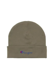 Czapka unisex Champion Beanie zielona - Czapki damskie - miniaturka - grafika 1