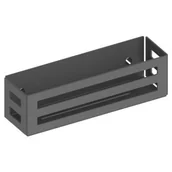 Koszyki łazienkowe - Keuco Black Selection półka prysznicowa 32 cm mydelniczka czarny mat 24954370000 - miniaturka - grafika 1