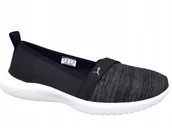 Buty sportowe damskie - Puma Adelina Space Buty Balleriny Damskie Czarne - miniaturka - grafika 1