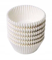 Dekoracje i nakrycia stołu na imprezę - Foremki Papilotki 50X25 Cm - Białe 200 Szt - miniaturka - grafika 1