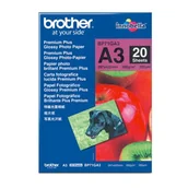 Papier do drukarek - Brother Papier A3 260g Glossy 20 BP71GA3 - miniaturka - grafika 1