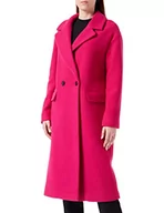 Płaszcze damskie - Gerry Weber Damski płaszcz wełniany, różowy (Hot Pink), 48 - miniaturka - grafika 1