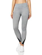 Spodnie rowerowe - Nike damskie rajstopy treningowe Iron Grey/Heather/Black/White S - miniaturka - grafika 1