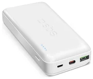 Powerbanki - SBS TTBB20000PD20W 20000 mAh 20W Power Delivery z MicroUSB, USB-C, USB-A - biały - miniaturka - grafika 1