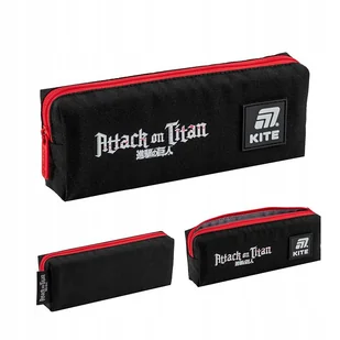 Piórnik saszetka szkolny dla dzieci dla chłopców ATTACK on TITAN Kite - Piórniki Piórnik saszetka szkolny dla dzieci dla chłopców ATTACK on TITAN Kite - Piórniki - miniaturka - grafika 1