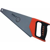 Piły ręczne - Dedra Piła płatnica 450 mm, 2 krawędzie ostrzone, 7 zębów/cal 4 uchwyt wykładany gumą, hartowane zęby. 1218 - miniaturka - grafika 1