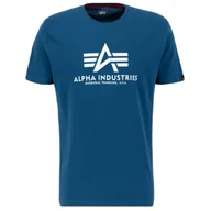 Odzież taktyczna i umundurowanie - Koszulka Alpha Industries Basic 100501 579 - Naval Blue XXL - miniaturka - grafika 1