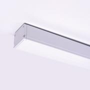 Lampy sufitowe - Metalowa lampa nasufitowa Pietra 313302202-32 Elkim LED 36W 4000K listwa biała - miniaturka - grafika 1