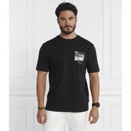Koszulki męskie - BOSS ORANGE T-shirt TeReboot 10250717 01 | Regular Fit - miniaturka - grafika 1