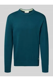 Sweter o kroju regular fit z czystej bawełny - Tom Tailor Denim - Swetry męskie - miniaturka - grafika 1
