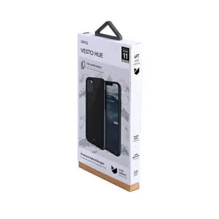 UNIQ etui Vesto Hue iPhone 11 Pro Max szary/gunmetal - Etui i futerały do telefonów - miniaturka - grafika 2