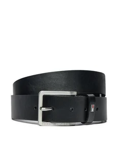 Tommy Hilfiger Pasek Męski Oliver Adj 3.5 AM0AM13020 Czarny - Paski - miniaturka - grafika 1