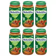 Dania dla dzieci - BoboVita Obiadek Spaghetti po bolońsku dla dzieci 1-3 lata zestaw 6 x 250 g - miniaturka - grafika 1