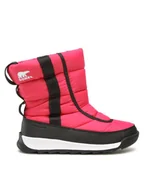 Buty dla dziewczynek - Sorel Śniegowce Whitney II Puffy Mid Wp NY3873 Różowy - miniaturka - grafika 1