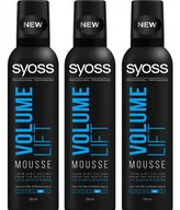 Kosmetyki do stylizacji włosów - 3X Pianka Do Włosów Wieksza Objętość Mocna 250Ml - miniaturka - grafika 1