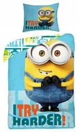Pościel dla dzieci - pościel dziecięca 160x200 Minionki bawełna - miniaturka - grafika 1