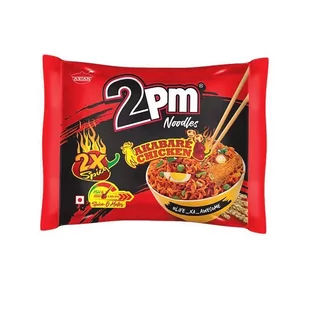 Makaron instant o smaku kurczaka Spicy Akabare Chicken Noodle 2PM 100g - Szybkie dania obiadowe - miniaturka - grafika 1