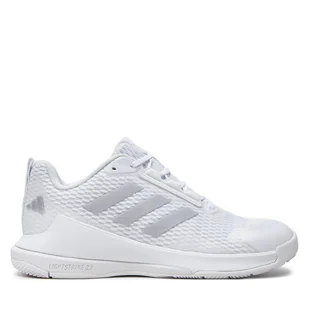 Buty halowe adidas Novaflight 2 Indoor IG1609 Biały - Buty sportowe damskie - miniaturka - grafika 1