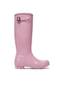 Kalosze damskie - Hunter Kalosze WFT1000RGL Różowy - miniaturka - grafika 1