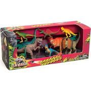 Figurki dla dzieci - Zestaw figurek BOLEY Dinozaury + akcesoria 75901 (10 szt.) - miniaturka - grafika 1