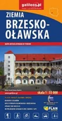 Atlasy i mapy - zbiorowa Praca Mapa - Ziemia Brzesko-Oławska 1:55 000 - miniaturka - grafika 1