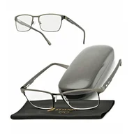 Okulary korekcyjne, oprawki, szkła - Plusy +0.50 Męskie okulary do czytania korekcyjne ST330 - miniaturka - grafika 1