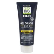 Szampony dla mężczyzn - Bio So etic SO MEN, Żel pod prysznic i szampon 3 w 1, Imbir, 200 ml - miniaturka - grafika 1